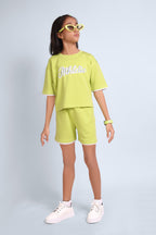 ATHLETIC SHORTS CO-ORD SET