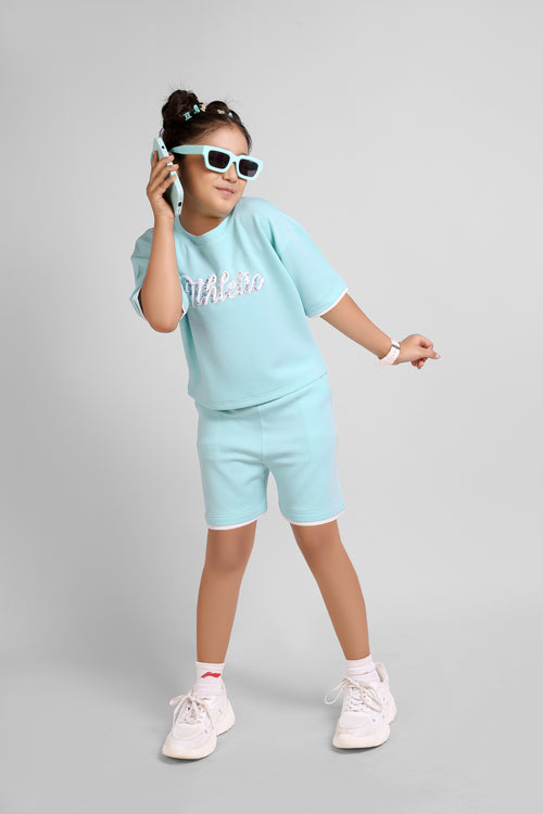 ATHLETIC SHORTS CO-ORD SET